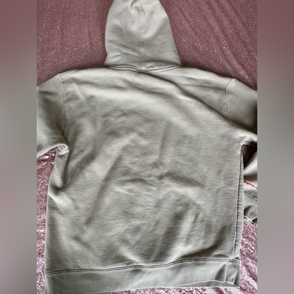 You Matter By Demetrius Harmon Beige Embroidered Cozy Hoodie Mens L - Picture 8 of 10